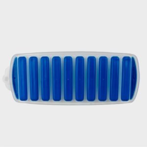 Silicone Ice Cube Tray Bottle Blue