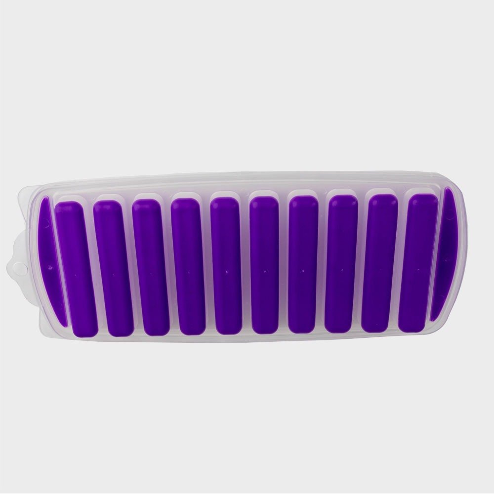 Silicone Ice Cube Tray Bottle Purple - Now Trending