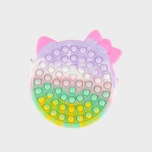 Bubble-Pop Kitty w/Bow Shoulder Bag