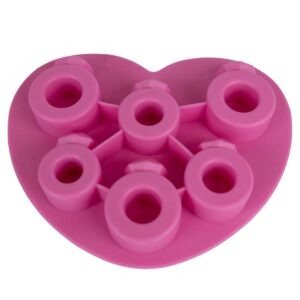 Silicone Diamond Rings Ice Tray- Pink