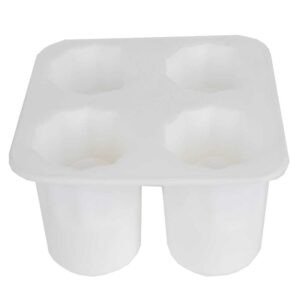 Silicone Ice Shot Glass Molds - White