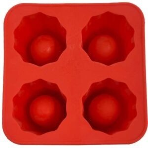 Silicone Ice Shot Glass Molds - Red