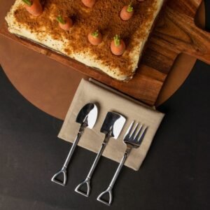 S/3 Dessert Cutlery Stainless Steel