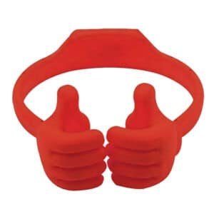 OK Stand Thumbs Up Phone Stand red