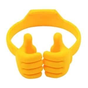 OK Stand Thumbs Up Phone Stand Yellow