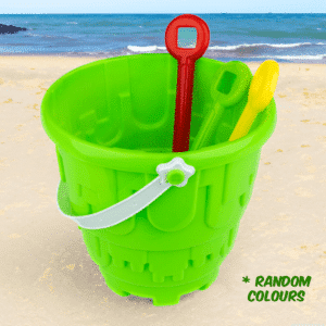 Sand Castle Beach Bucket 4 Pc Set