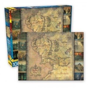 Lord of the rings Middle Earth Map Puzzle