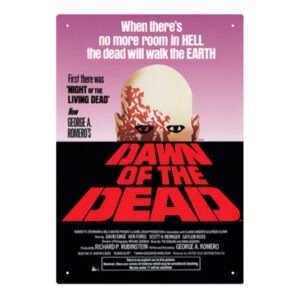 Dawn of the Dead Tin Poster