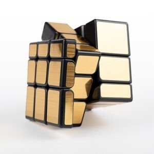 Moyu Gold Mirror Cube