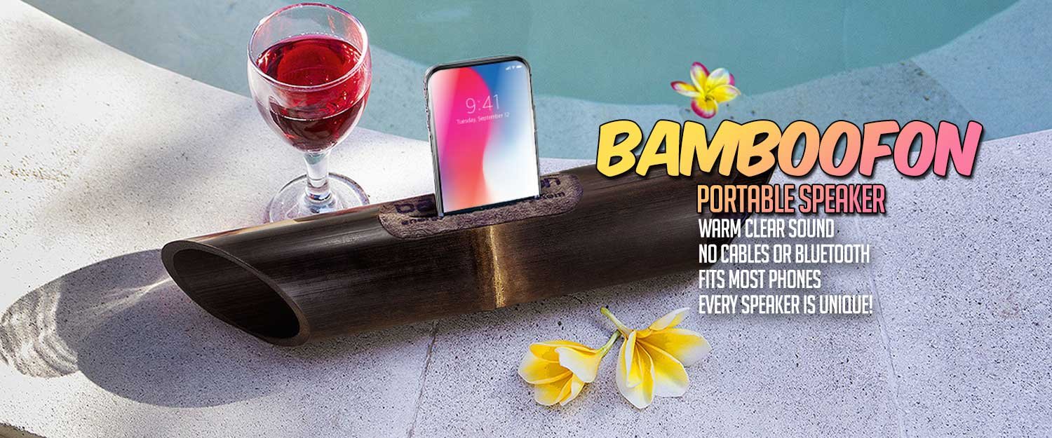 Bamboofon-Portable Speaker Banner