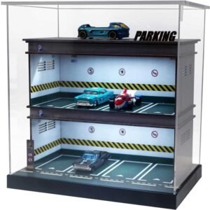 1:64 Scale Double Deck Model Car Parking Garage