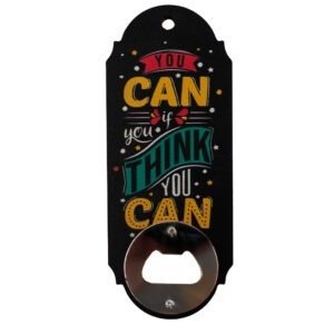 Magnetic Inspirational Quote Bottle Opener