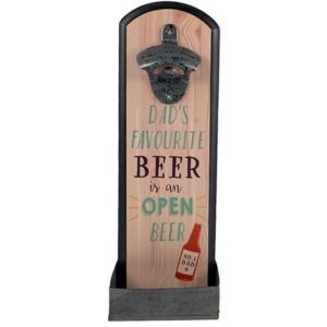 Wall mounted bottle opener Dads favourite beer now trending