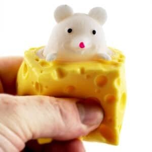 Squishy Toy Mouse In Cheese