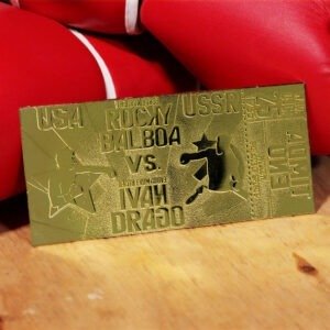 Limited Edition Rocky IV Ivan Drago Fight Ticket