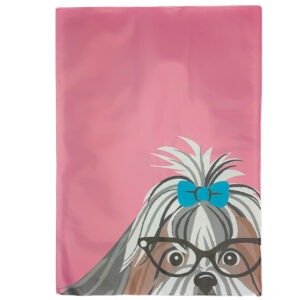 Dog with Glasses A4 Book Covers – School Buzz Edition (Pack of 6 for $5)