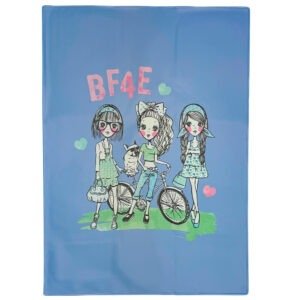 BF4E (Best Friends 4 Ever) A4 Book Covers – School Buzz Edition (Pack of 6 for $5)