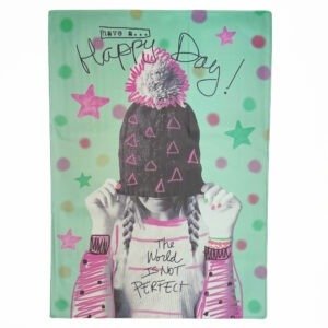 Happy Day A4 Book Covers – School Buzz Edition (Pack of 6 for $5)