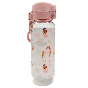 Pink Ballerina Drink Bottle – School Buzz Edition