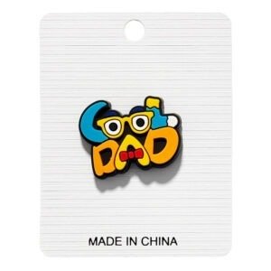 Cool Dad Silicone Pin Badge PinPopClub