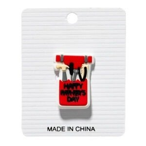 Happy Fathers Day Silicone Pin Badge PinPopClub